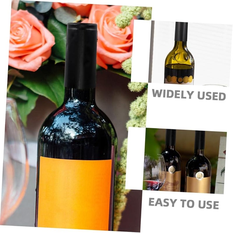 20 قطعة من أغطية وأنظمة إغلاق زجاجات النبيذ الحرارية للتخزين المنزلي للمشروبات المخمرة - Image 3